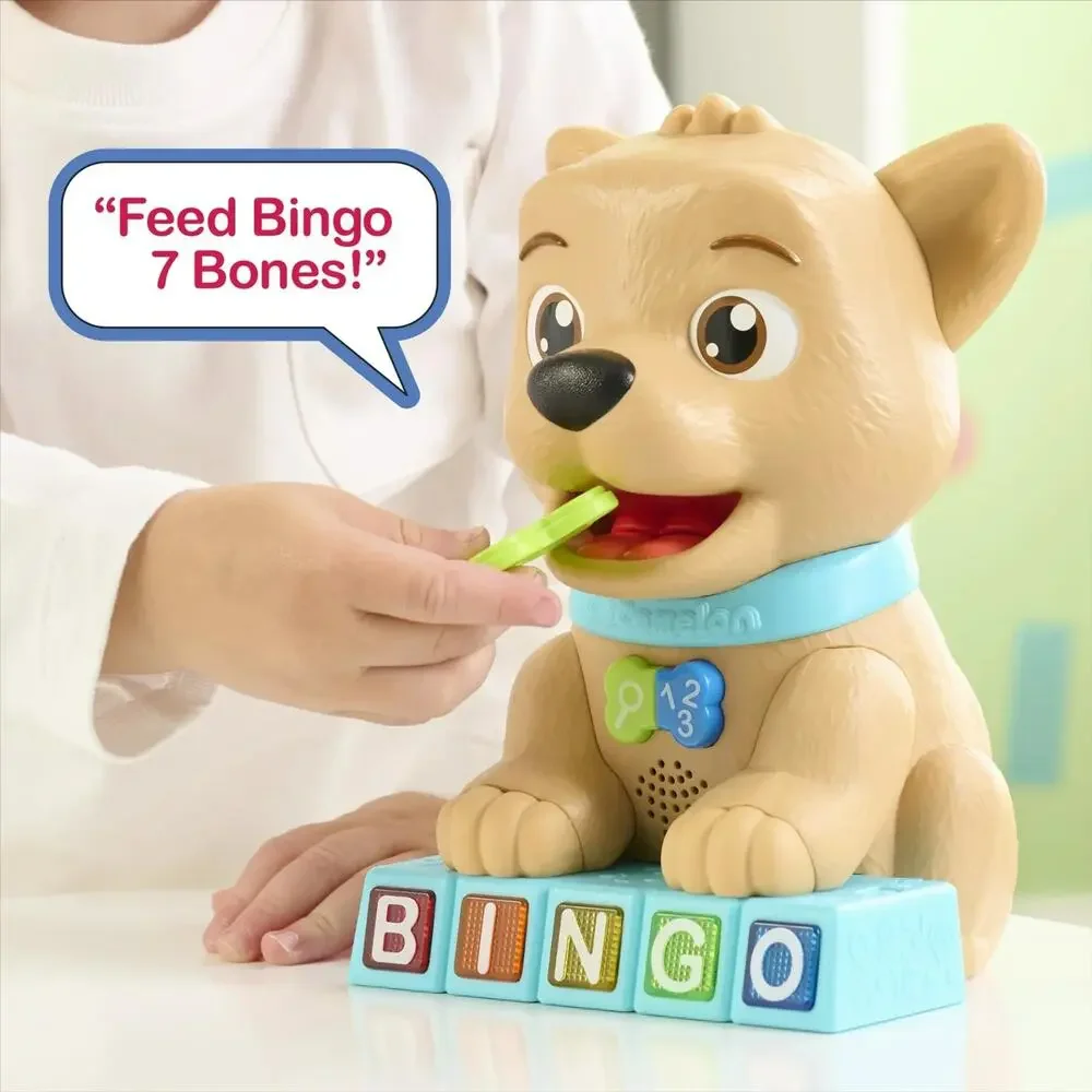 Just Play Cocomelon Count And Learn Bingo, 11-pieces, 40+ Learning Phrases, And
